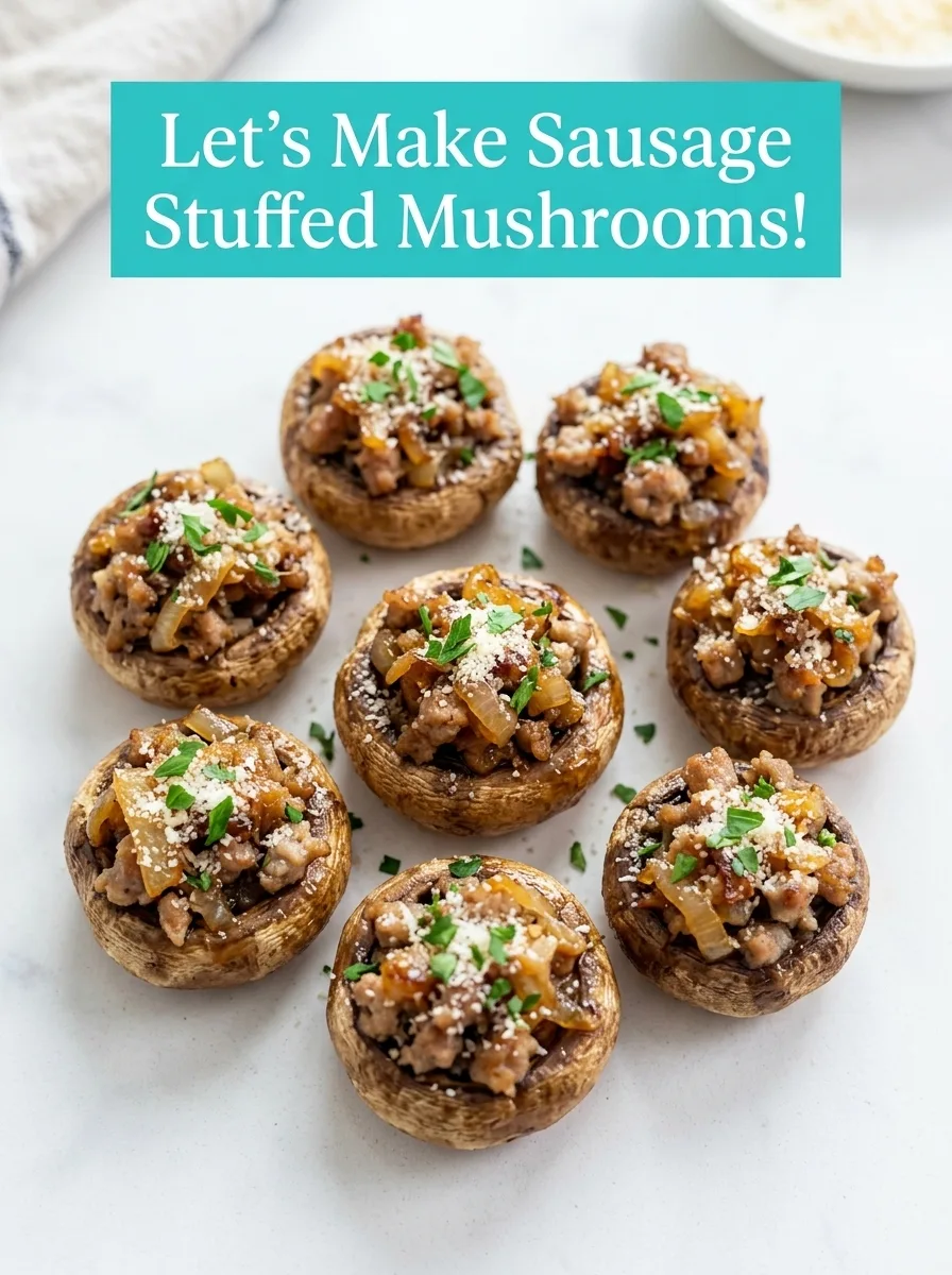 sausage stuffed mushrooms - Sausage Stuffed Mushrooms: Savory Delights Await