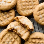 soft amp thick peanut butter cookies