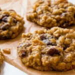 soft and chewy oatmeal raisin cookies