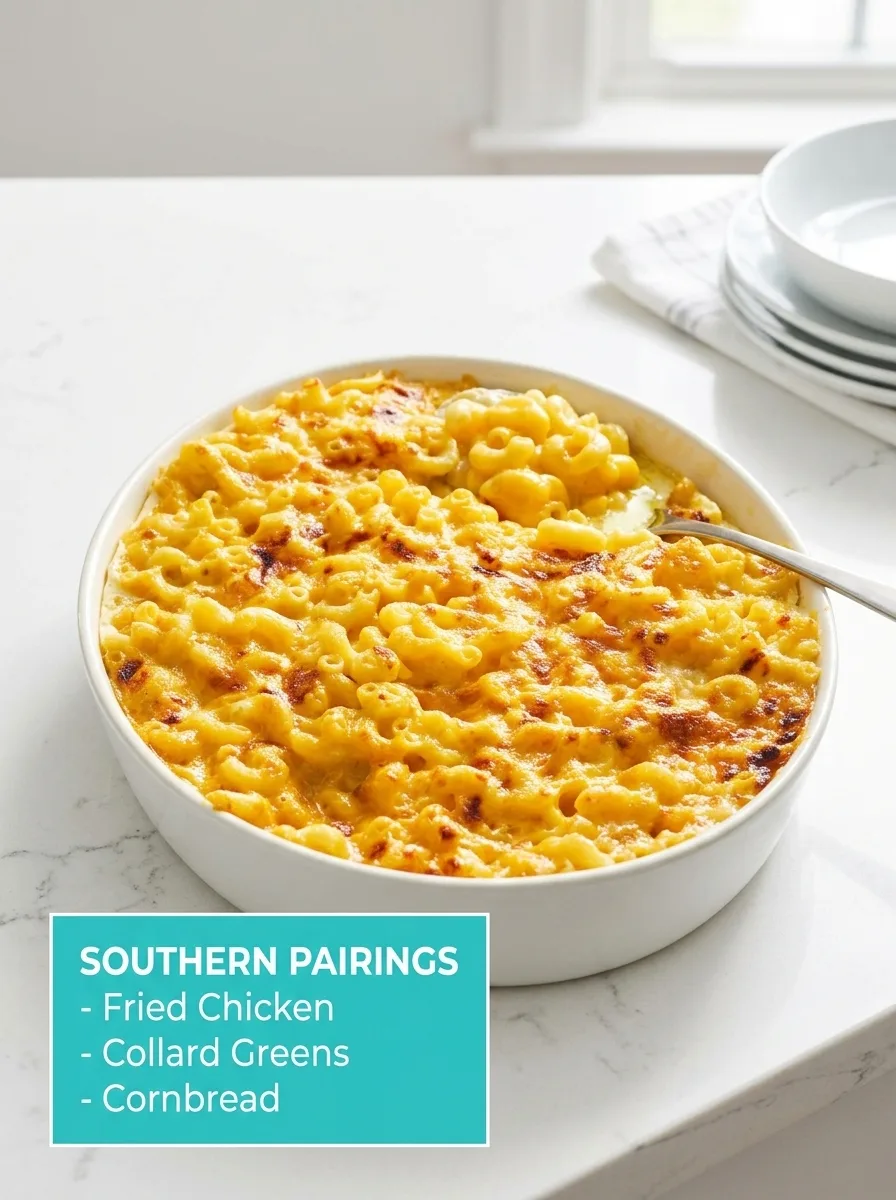 Southern Baked Mac Cheese: Creamy Comfort Food Delight