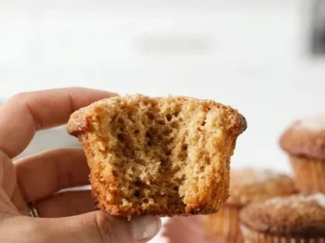 spiced apple cider muffins