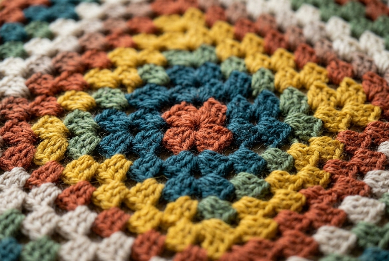 Texture closeup of blanket
