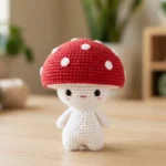 the cutest amigurumi mushroom free crochet pattern