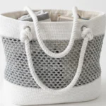 the ultimate two toned crochet beach tote pattern