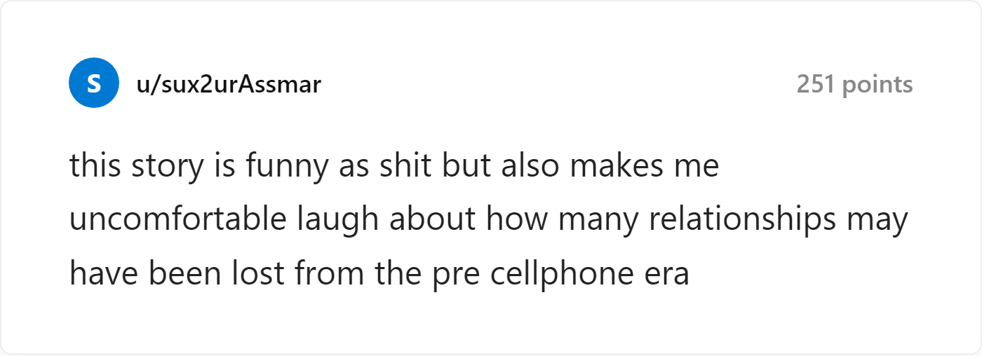 Reddit Comment