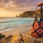 Granny square tote bag free crochet pattern featured hero
